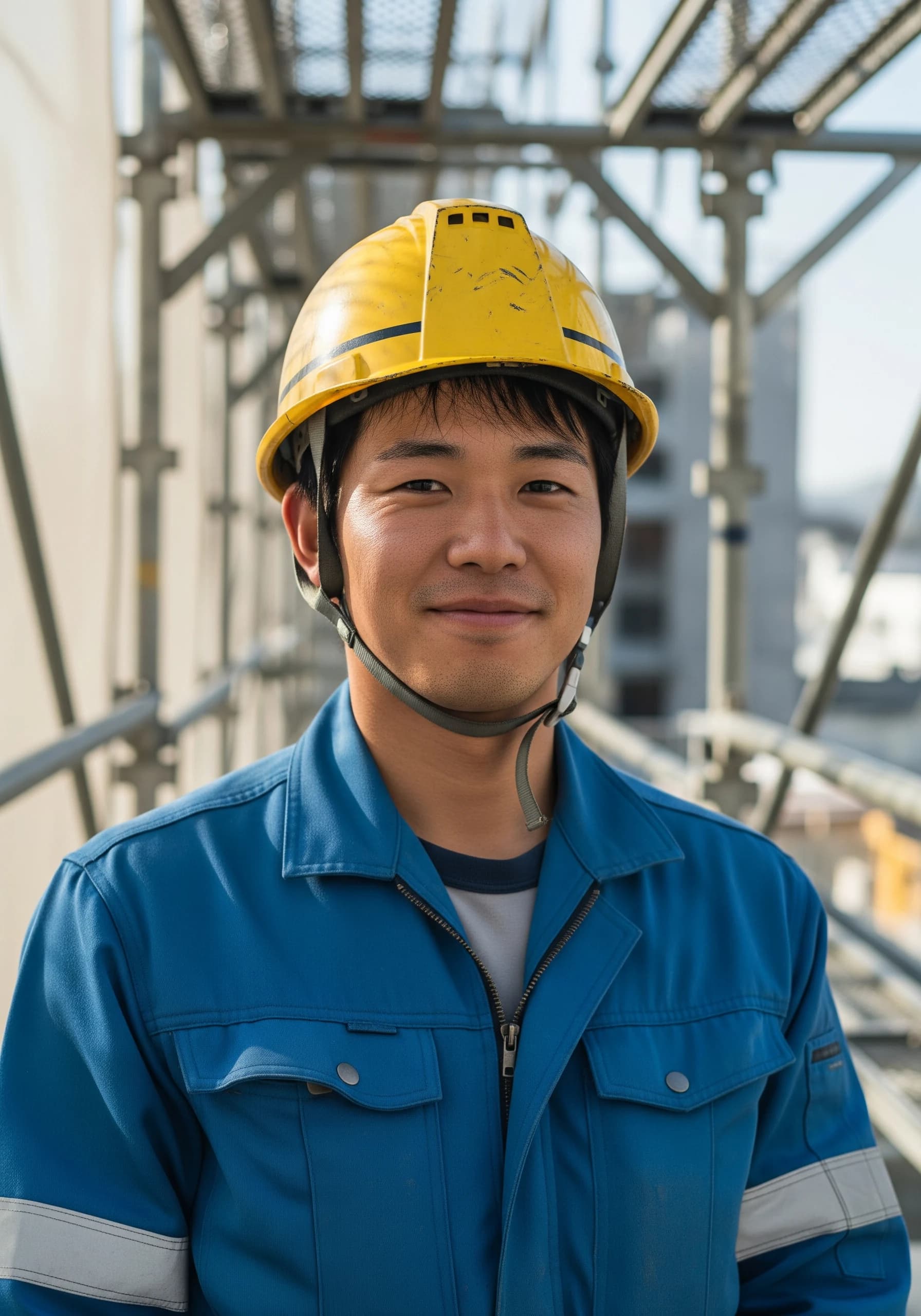 足場職人 / 入社 2 年目 T. K.